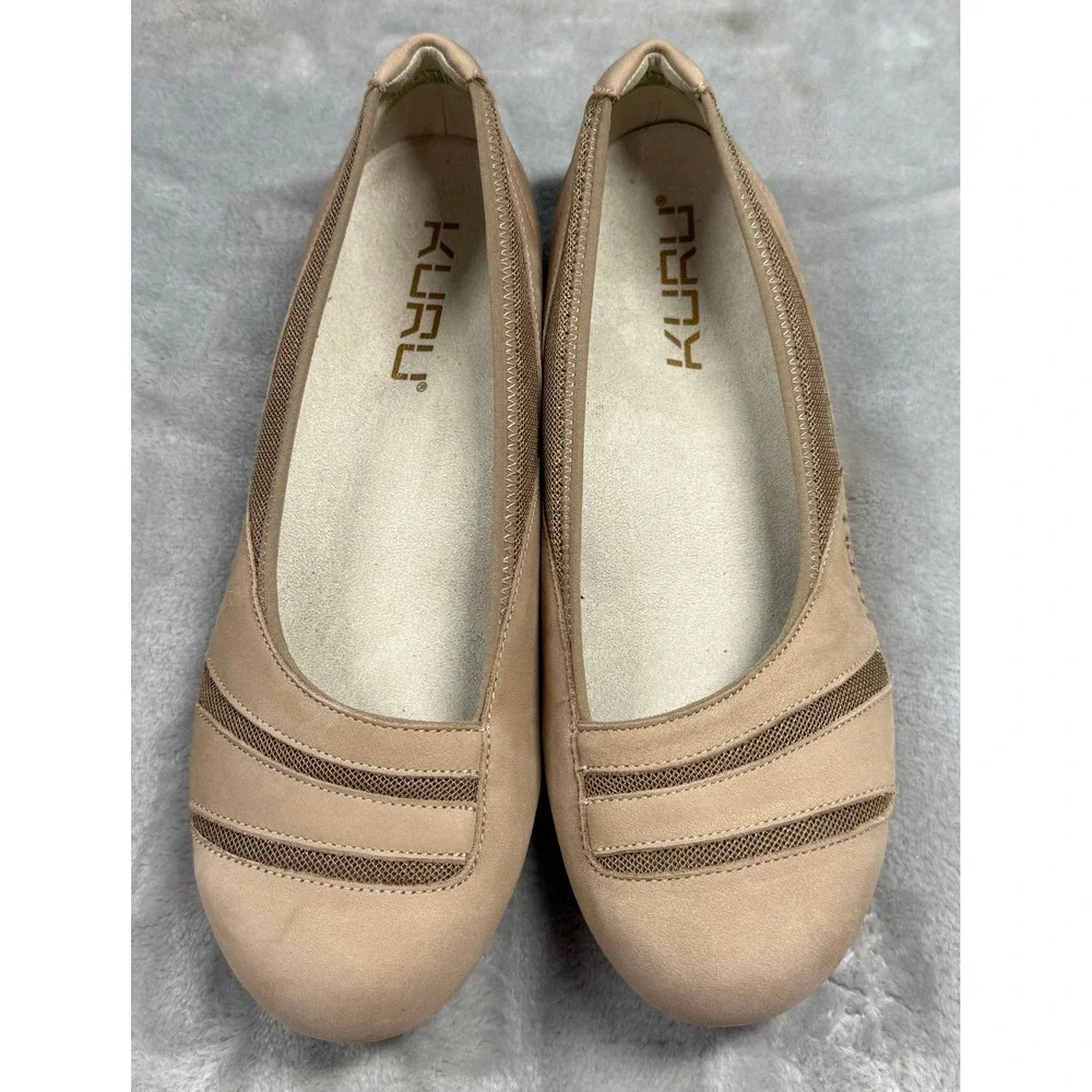 New Kuru Womens Size 10 Grace Orthopedic Ballet Flats Balletcore Gorpcore